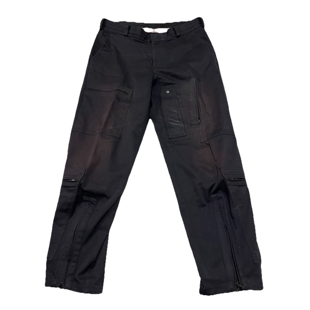 Gibson Barnes Pants Mens 36 Blue Nomex FR Cargo Flight Flyers Military Work